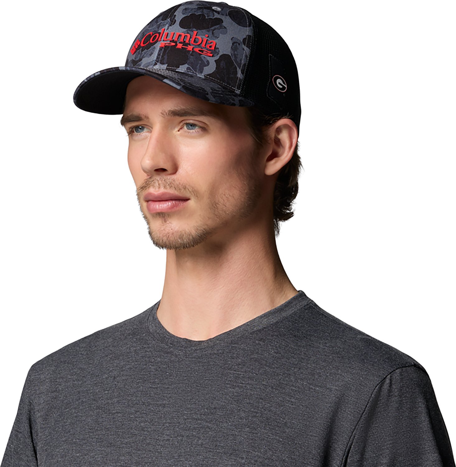 Columbia Sportswear University of Georgia PHG Camo Mesh Ball Cap - view number 3