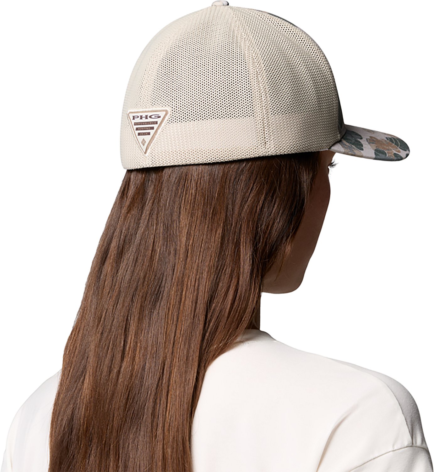 Columbia Sportswear Louisiana State University PHG Camo Mesh Ball Cap - view number 2