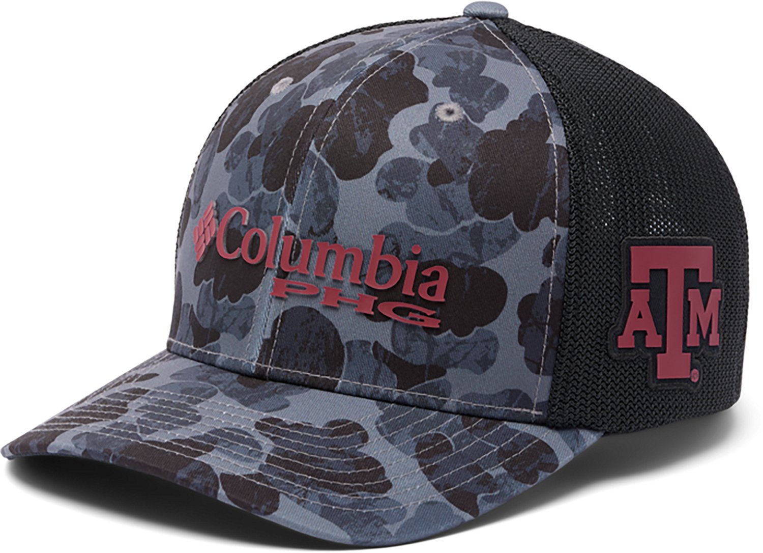 Columbia Sportswear Texas A&M University PHG Camo Mesh Ball Cap - view number 5