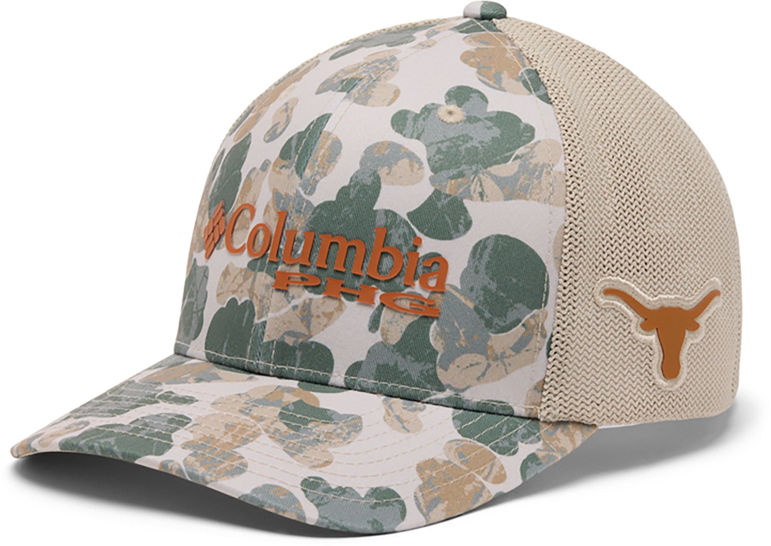 Columbia Sportswear University of Texas PHG Camo Mesh Ball Cap - view number 6