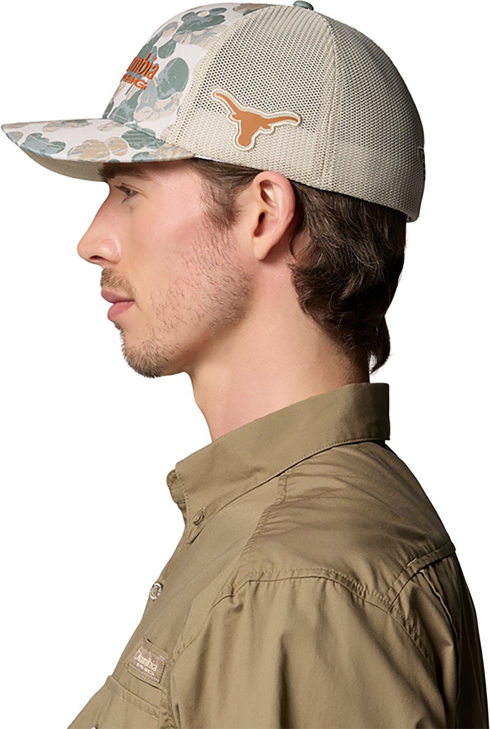 Columbia Sportswear University of Texas PHG Camo Mesh Ball Cap - view number 4