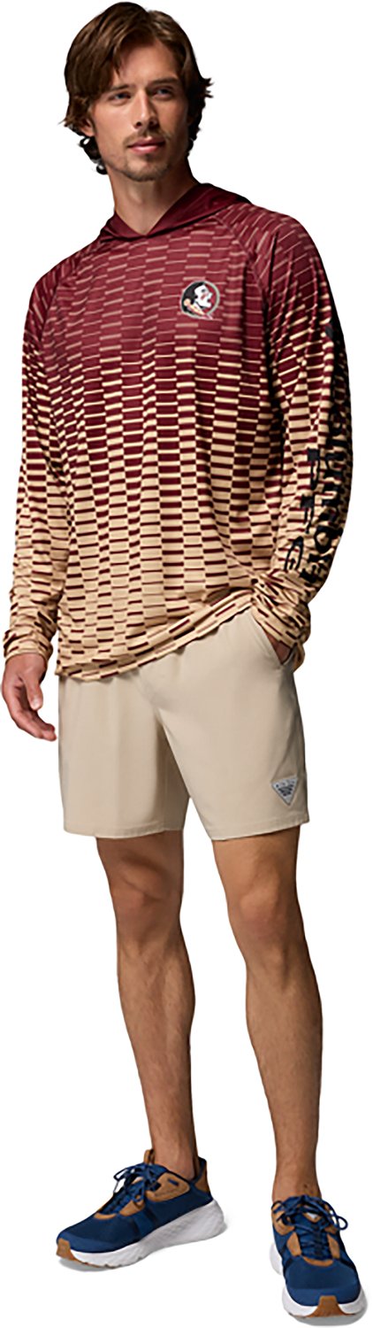 Columbia Sportswear Men's Florida State University PFG Super Terminal Tackle Hoodie - view number 6