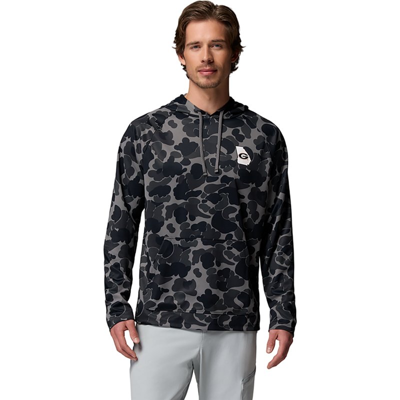 Columbia Sportswear Men's University of Georgia CLG Wild Cast Camp Hoodie