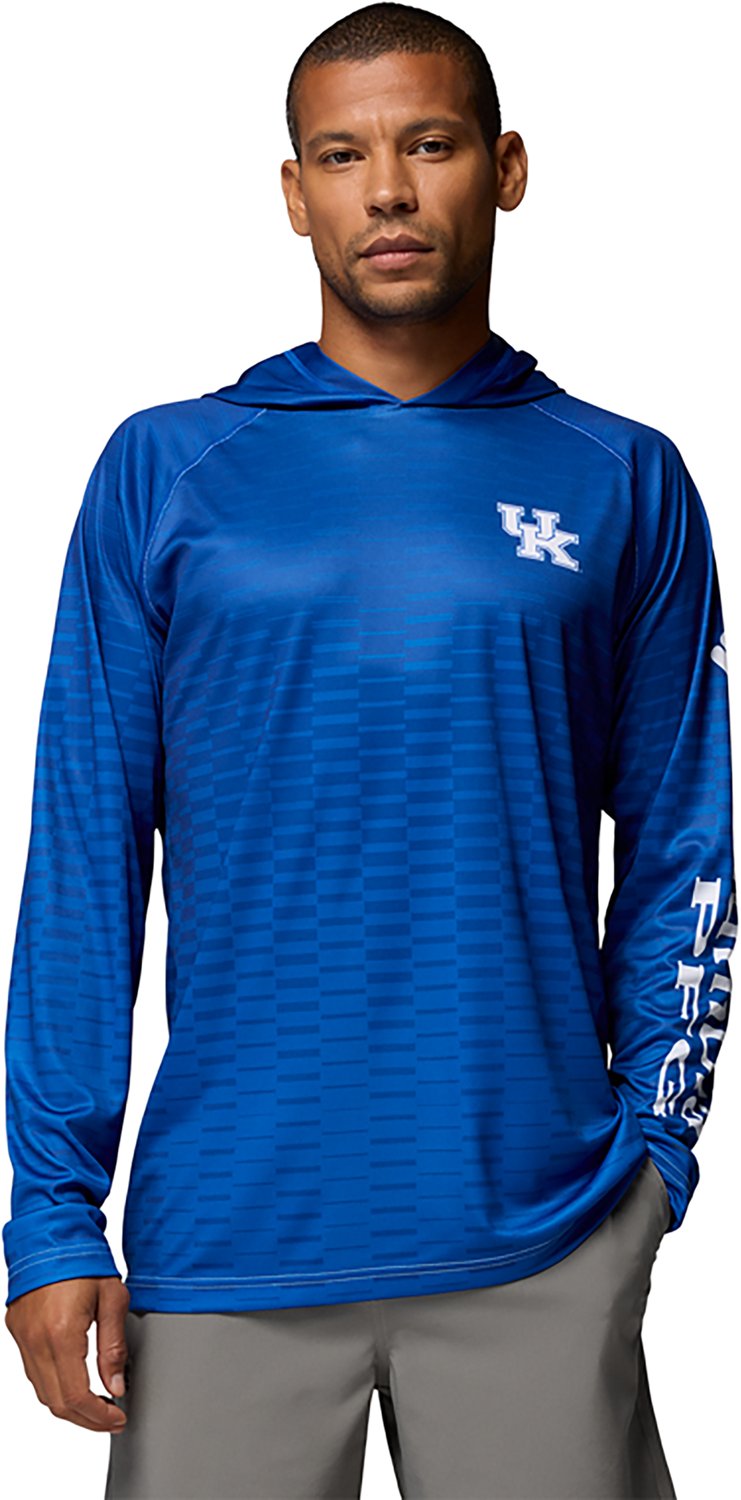 Columbia Sportswear Men's University of Kentucky PFG Super Terminal Tackle Hoodie