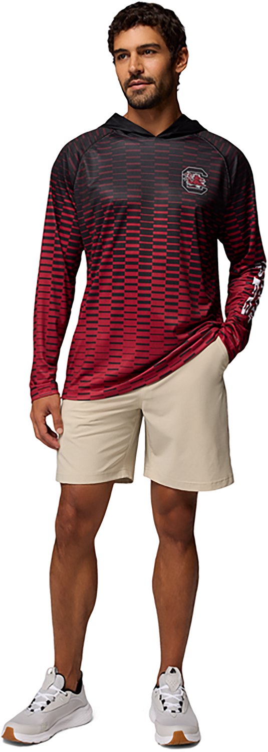 Columbia Sportswear Men's University of South Carolina PFG Super Terminal Tackle Hoodie - view number 6