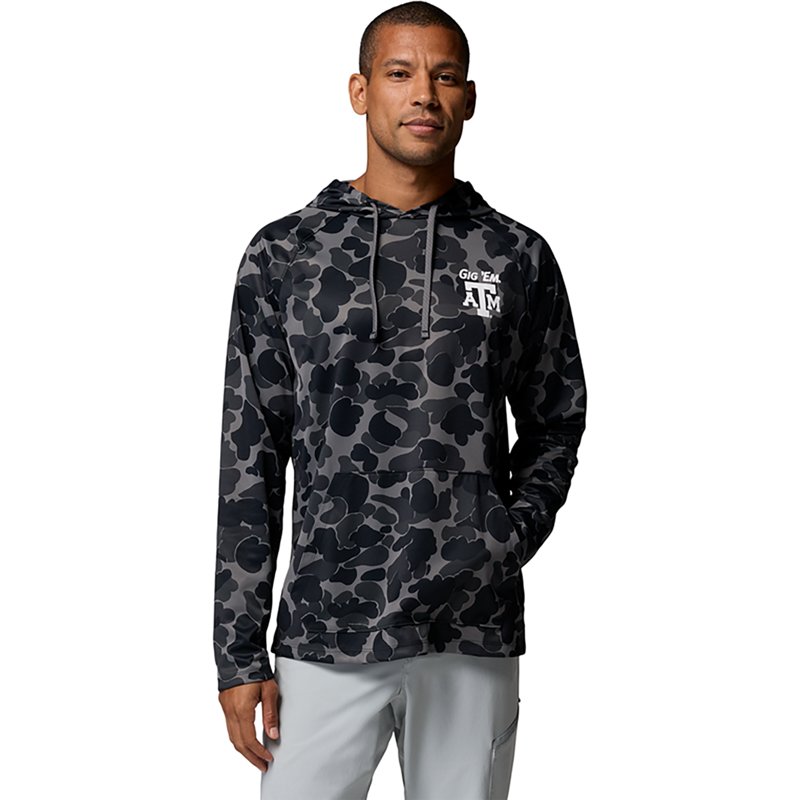 Columbia Sportswear Men's Texas A&M University CLG Wild Cast Camp Hoodie