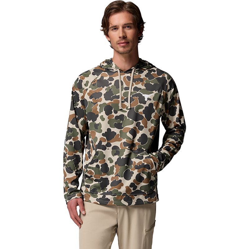 Columbia Sportswear Men's University of Texas CLG Wild Cast Camp Hoodie