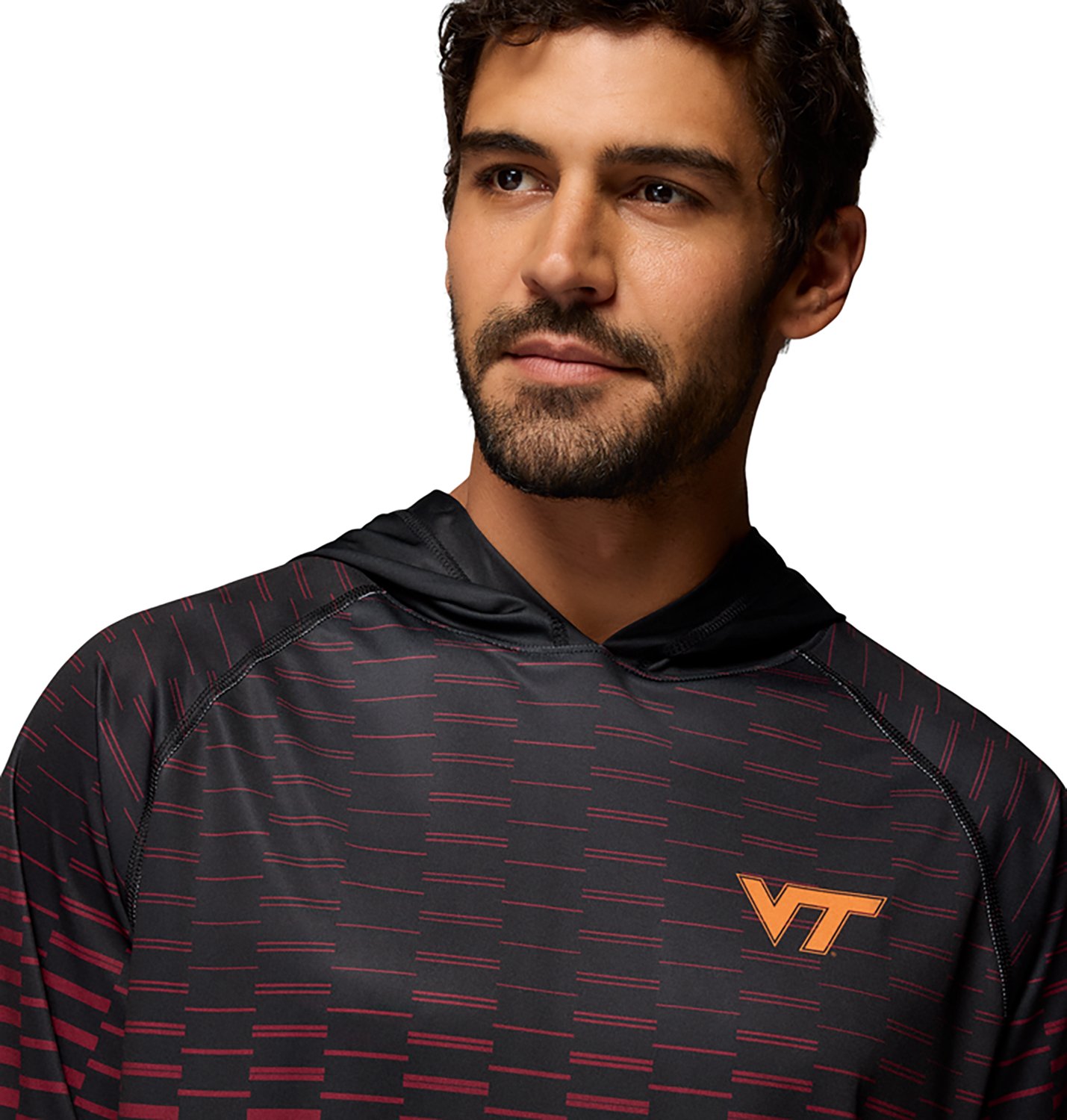Columbia Sportswear Men's Virginia Tech PFG Super Terminal Tackle Hoodie - view number 4
