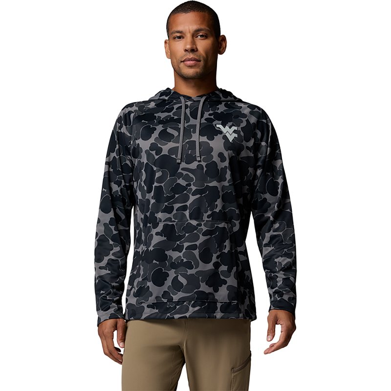 Columbia Sportswear Men's West Virginia University CLG Wild Cast Camp Hoodie