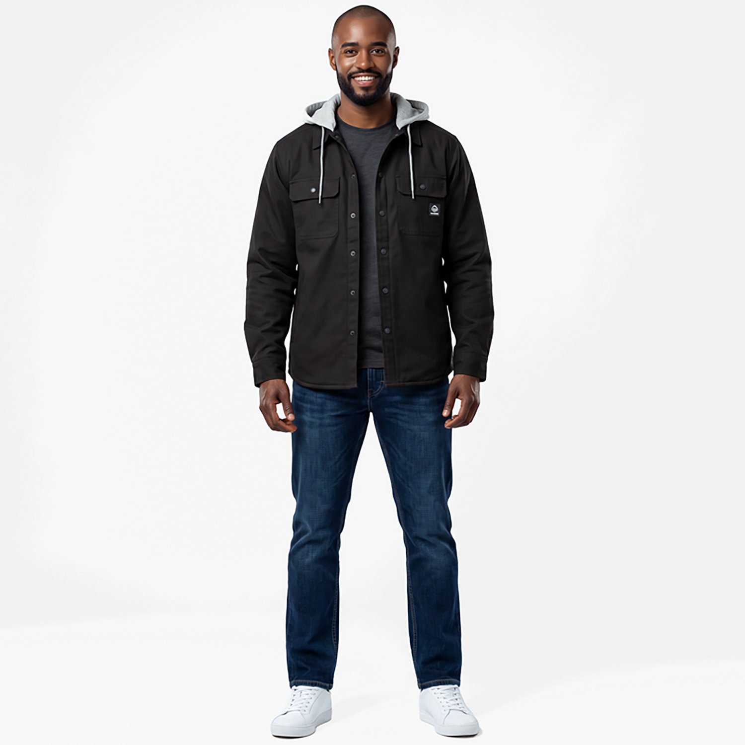 Wolverine Men's Overman II Canvas Hooded Shirt Jacket | Academy