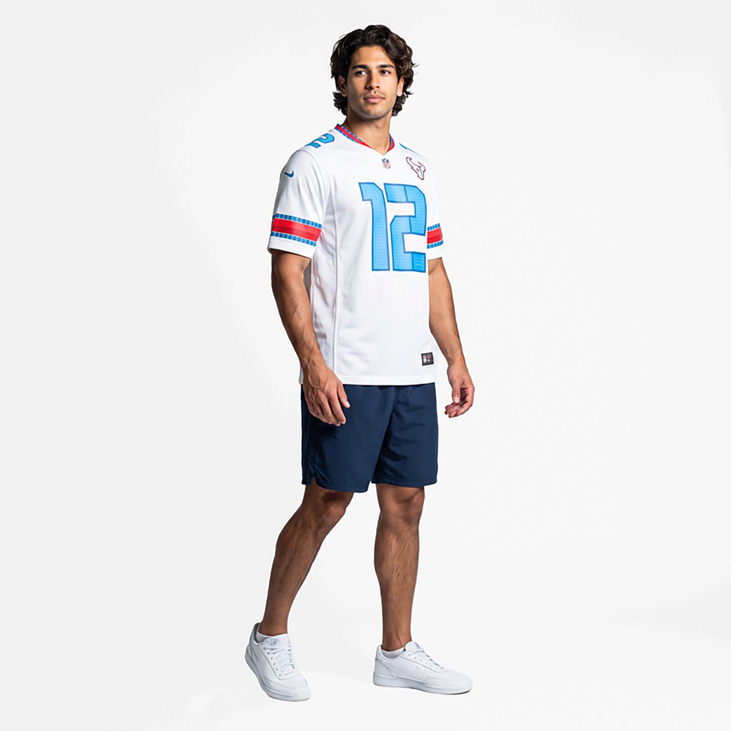 Nike Men's Houston Texans Nico Collins #11 Rivalries Game Jersey - view number 2