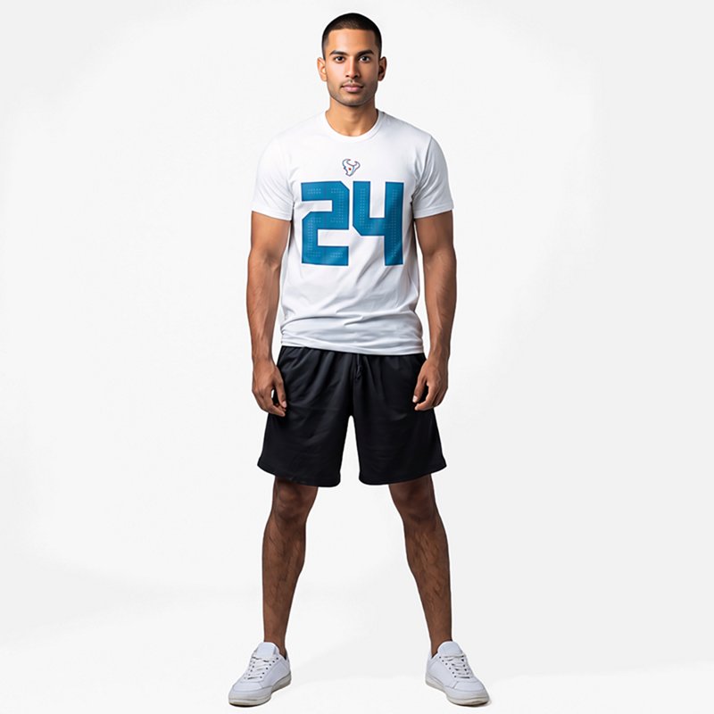 Nike Men's Houston Texans Derek Stingley Jr #24 Rivalries Graphic T-shirt