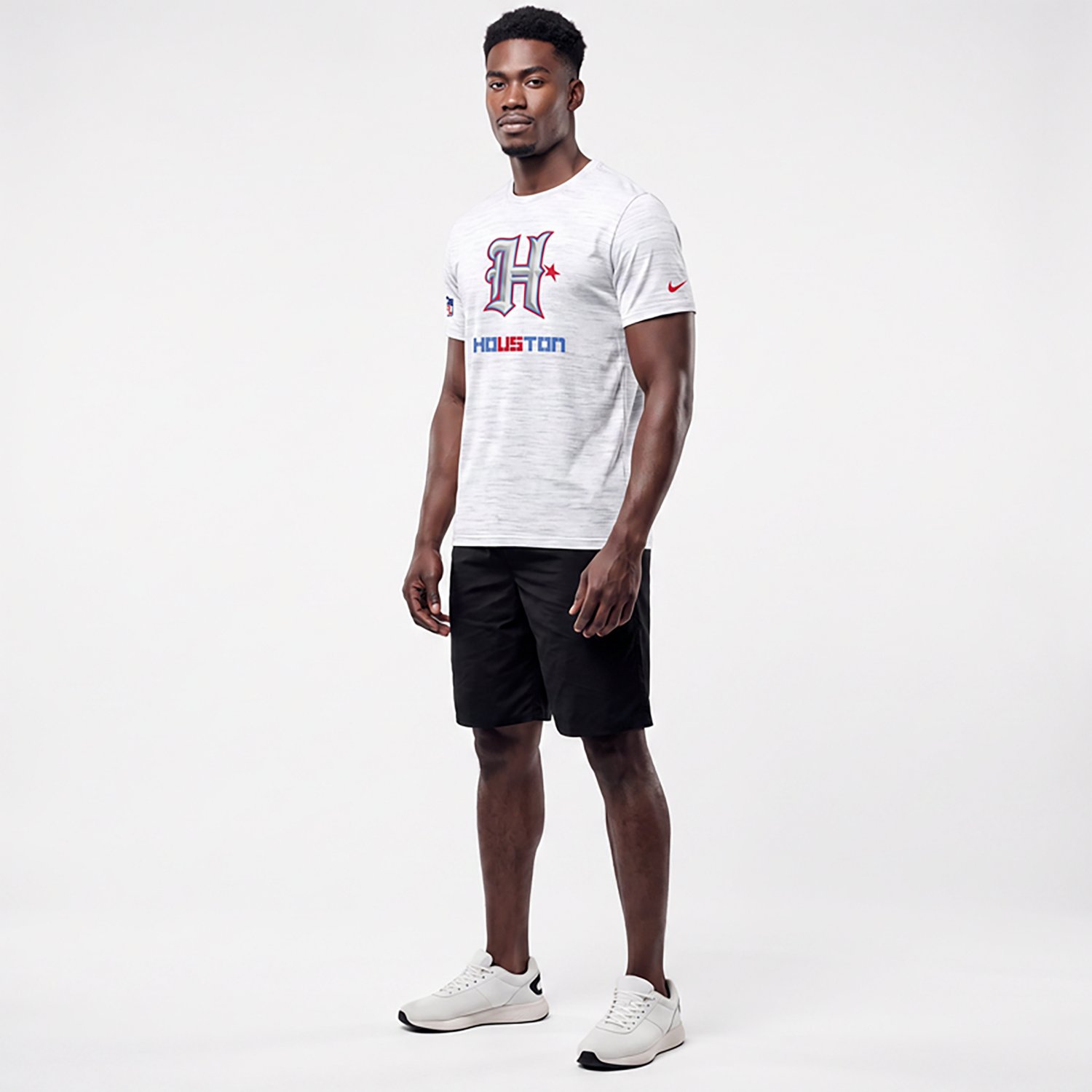 Nike Men's Houston Texans Rivalries Dri-FIT Team Issue Velocity Graphic T-shirt