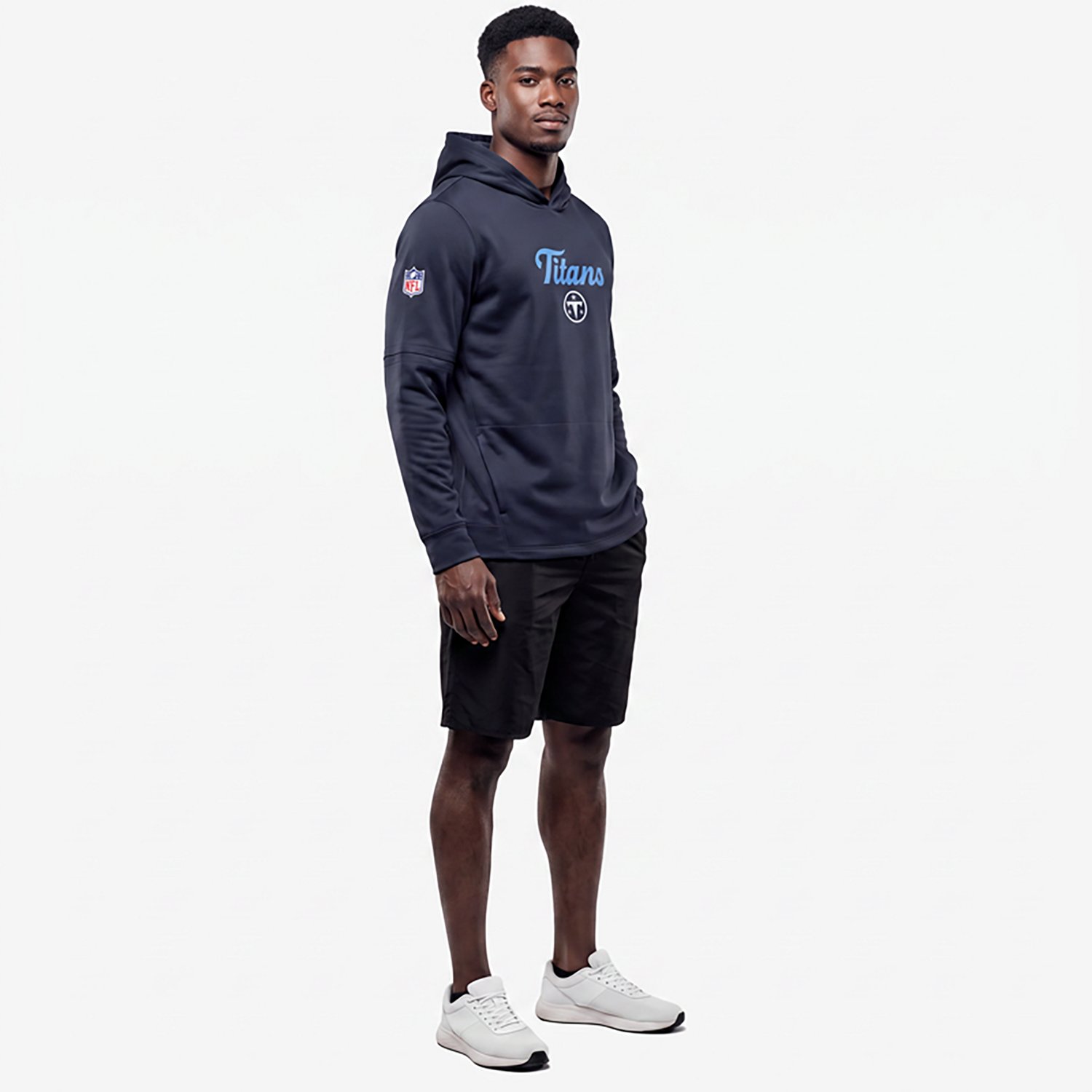Nike Men's Tennessee Titans Rivalries Dri-FIT Hoodie - view number 2