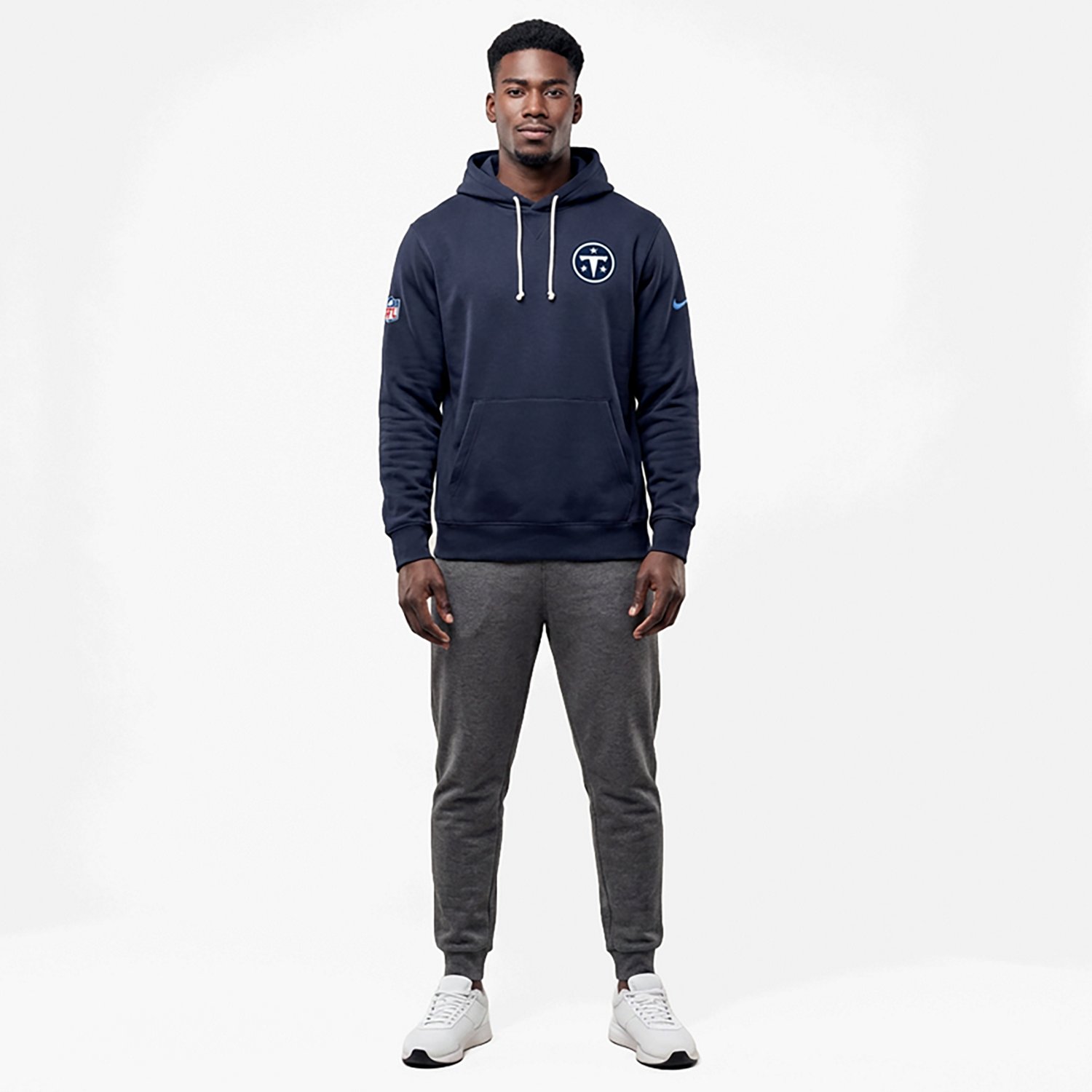 Nike Men's Tennessee Titans Rivalries Dri-FIT Sideline Hoodie