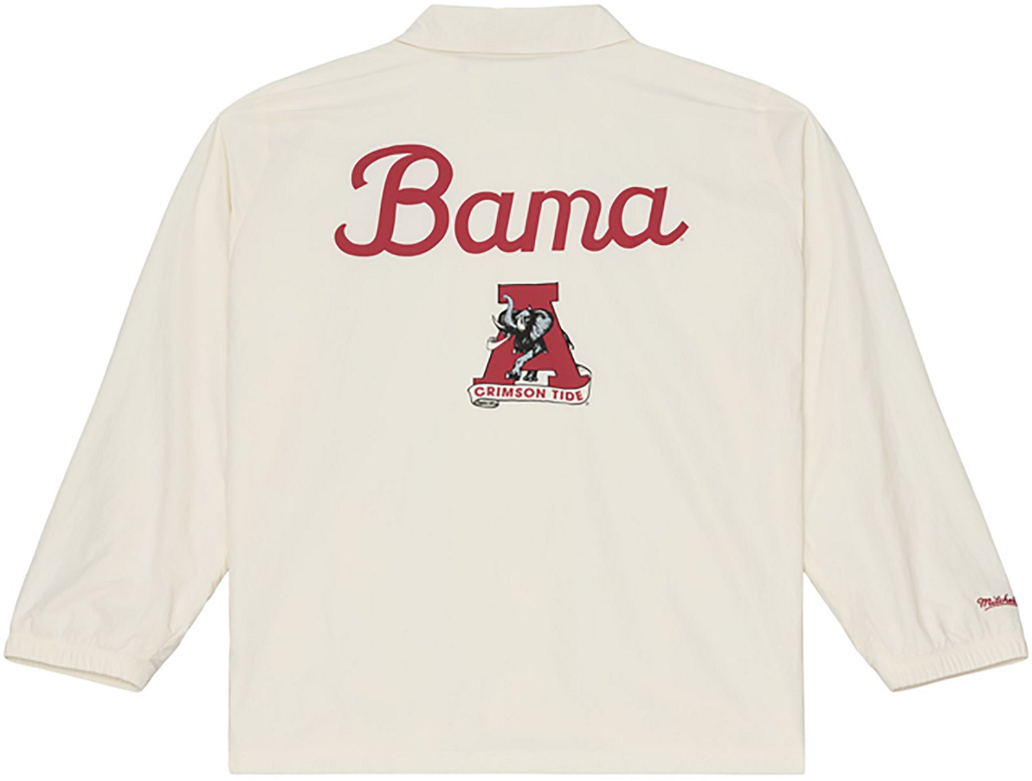 Mitchell & Ness Men's University of Alabama Retro Roots Coachers Jacket - view number 2