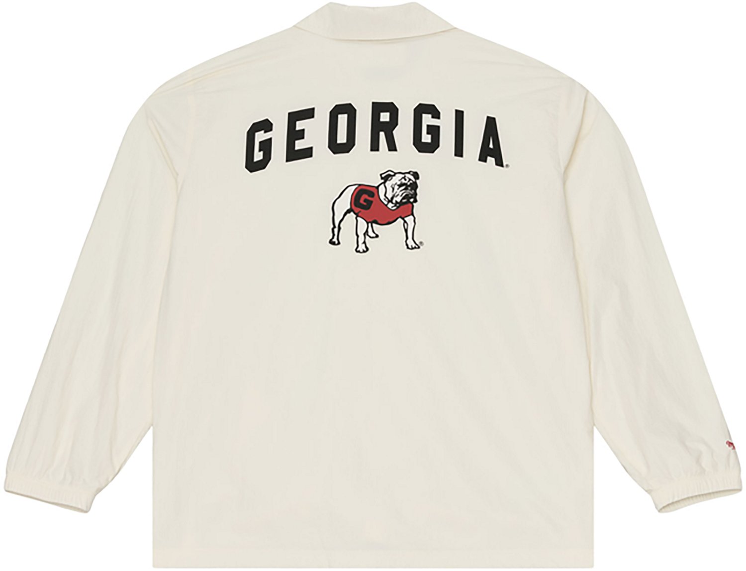 Mitchell & Ness Men's University of Georgia Retro Roots Coachers Jacket - view number 2