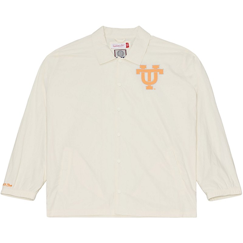 Mitchell & Ness Men's University of Tennessee Retro Roots Coaches Jacket