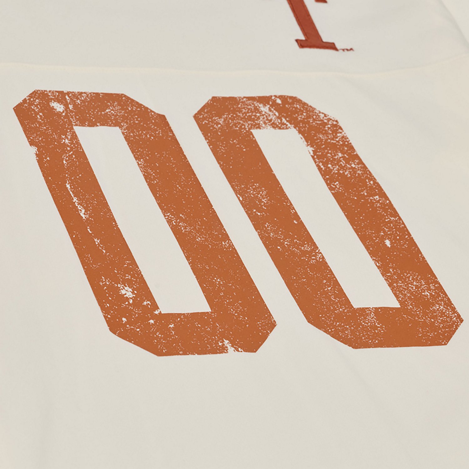 Mitchell & Ness Women's University of Texas Retro Roots Oversized Long Sleeve Jersey - view number 4