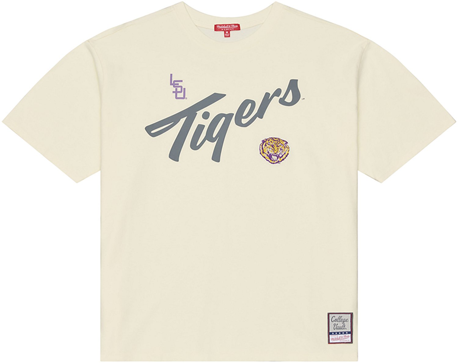 Mitchell & Ness Women's Louisiana State University Team Script Heritage Hues Graphic T-shirt