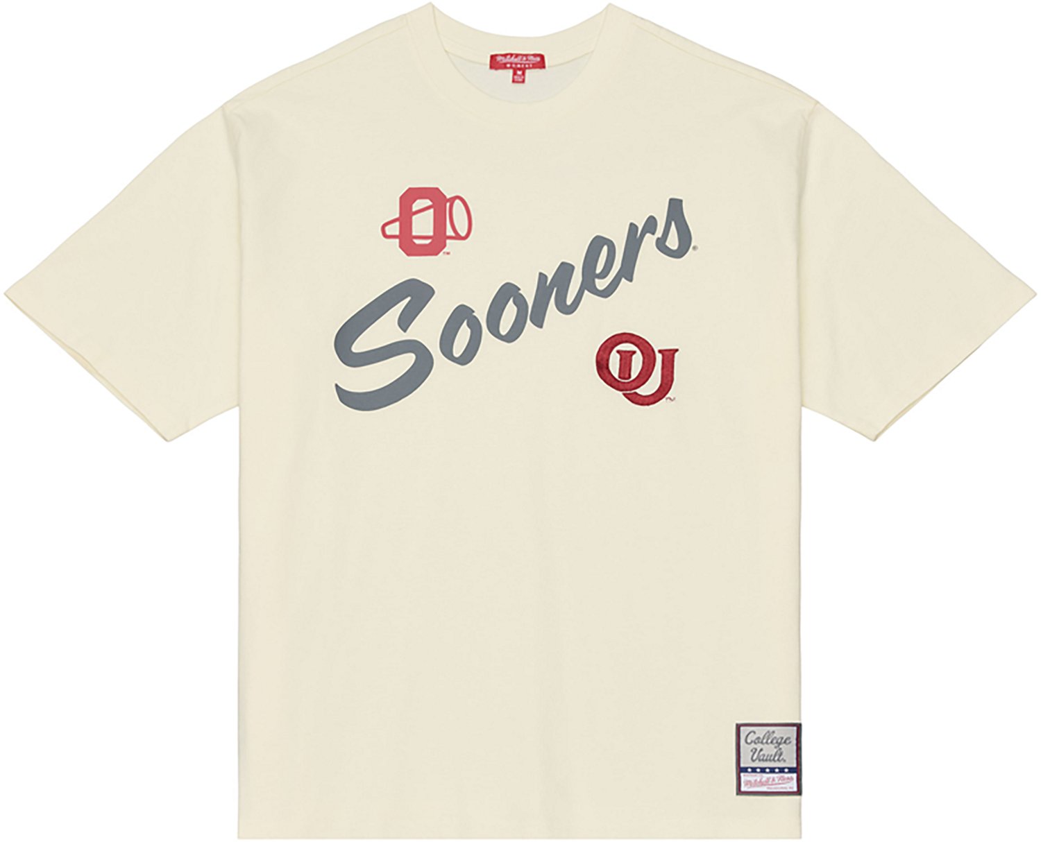 Mitchell & Ness Women's University of Oklahoma Team Script Heritage Hues T-shirt