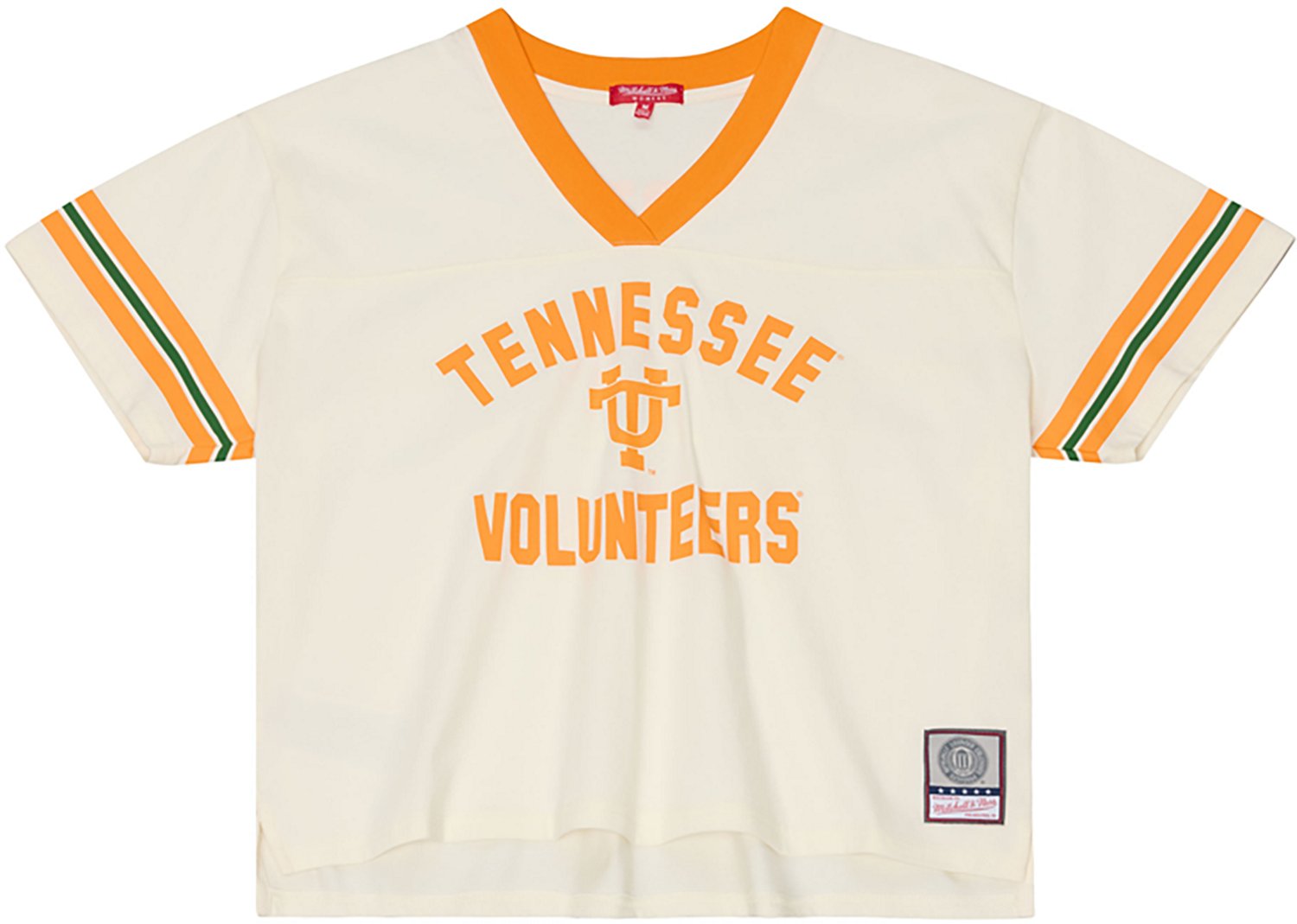 Mitchell & Ness Women's University of Tennessee Retro Roots Crop Boxy Graphic T-shirt - view number 3