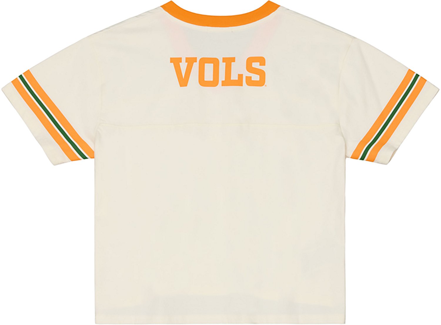 Mitchell & Ness Women's University of Tennessee Retro Roots Crop Boxy Graphic T-shirt - view number 4