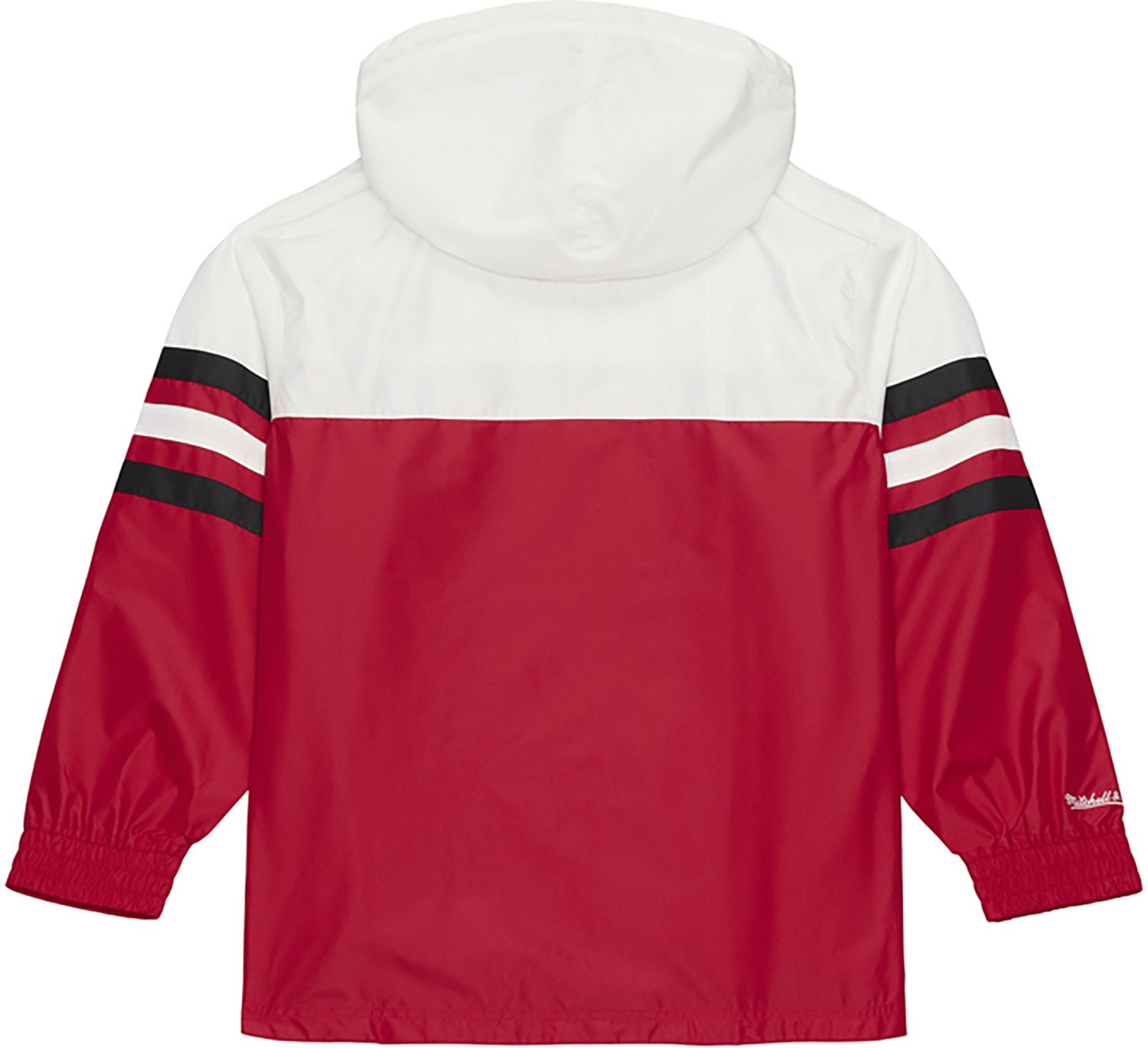 Mitchell & Ness Men's University of Alabama Mascot School Script Head Coach Windbreaker Anorak Jacket - view number 2