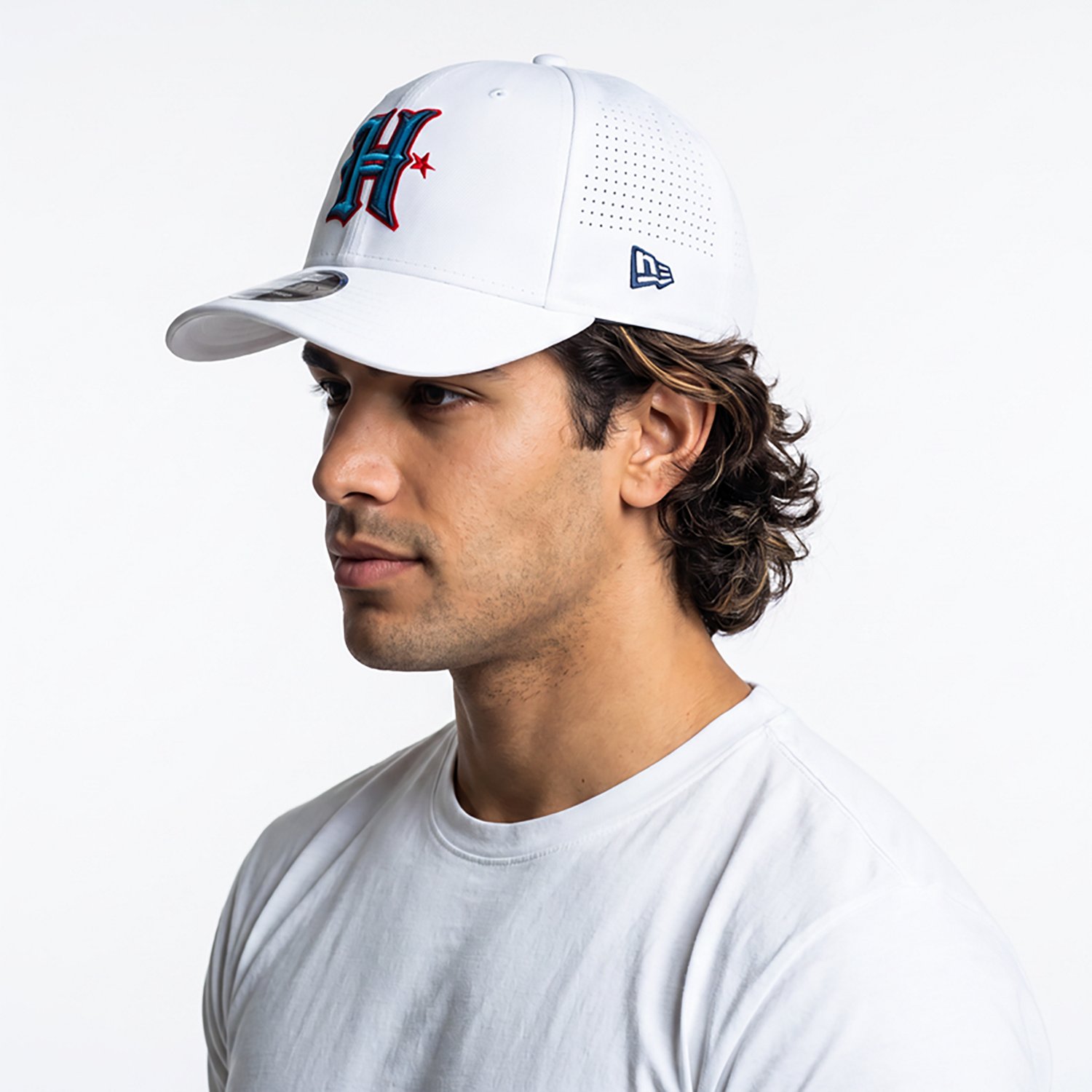 New Era Men's Houston Texans Evergreen Perf 9SEVENTY SS Cap