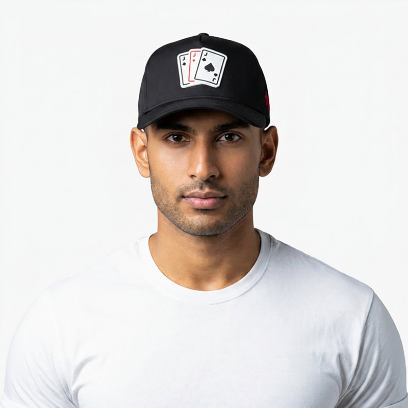 Waggle Jack Snapback Golf Hat, Grey