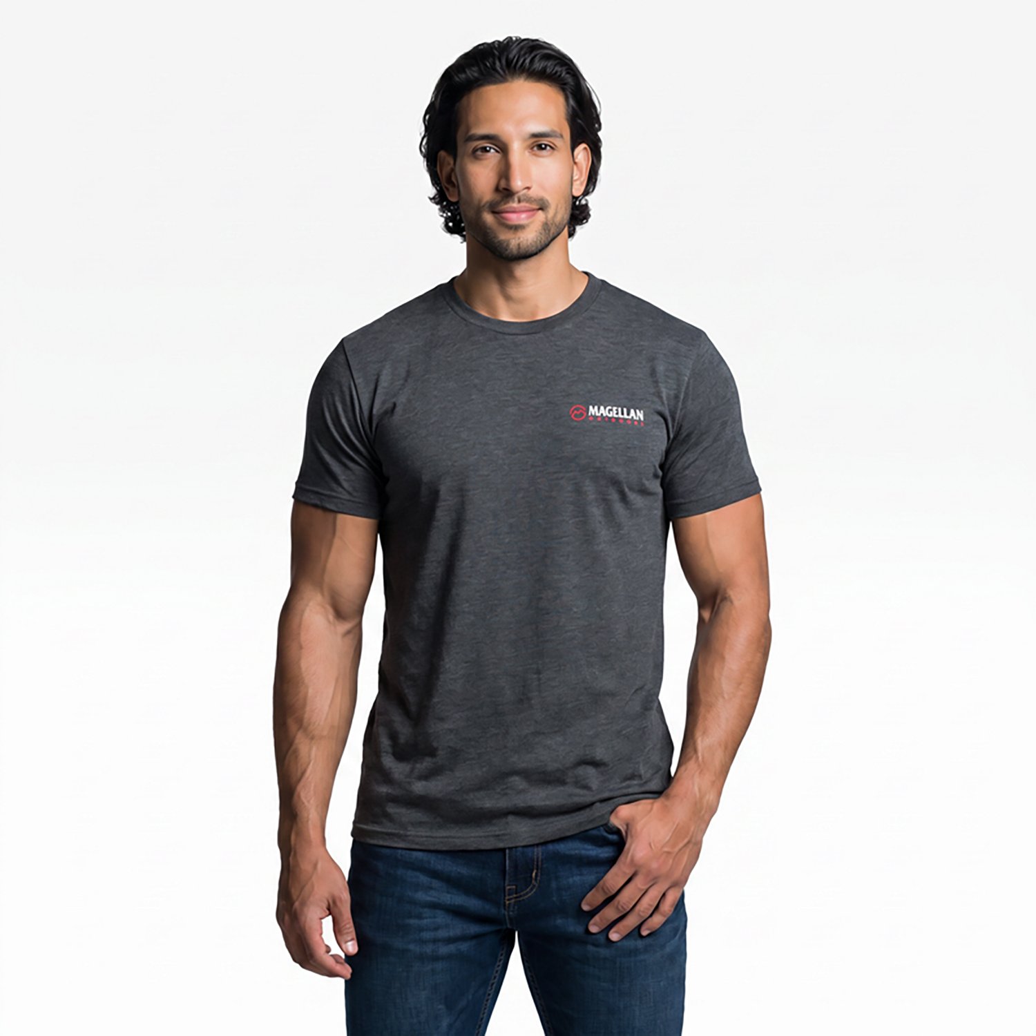Magellan Outdoors Men's Rifle Flag Short Sleeve T-shirt
