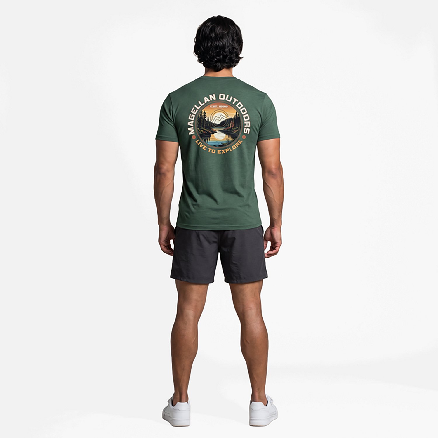 Magellan Outdoors Men's Wild Wilderness Short Sleeve T-shirt - view number 4