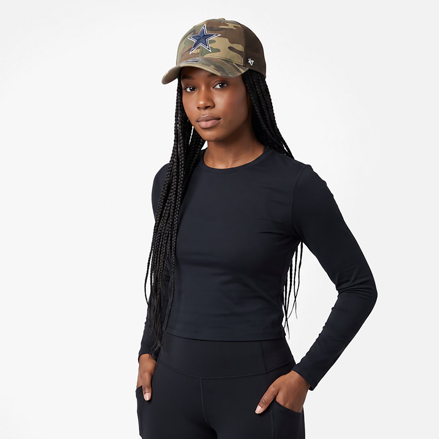 Carhartt x ’47 Dallas Cowboys Duck Camo Trucker Cap