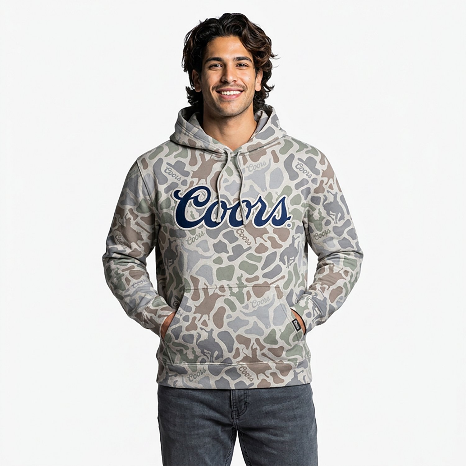 Coors Men's Cowboy Camo Hoodie - view number 2
