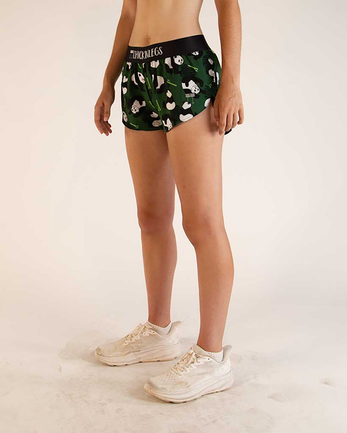 ChicknLegs Women's Pandas Split Shorts 1.5 In - view number 3