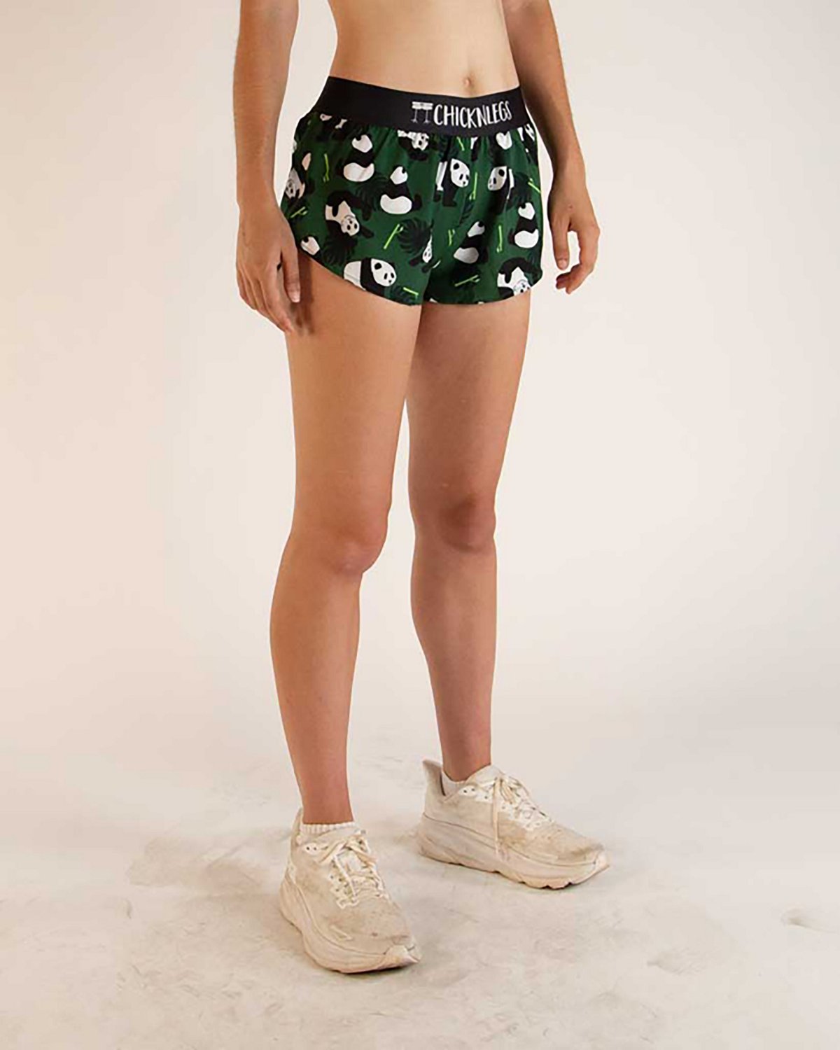 ChicknLegs Women's Pandas Split Shorts 1.5 In - view number 4