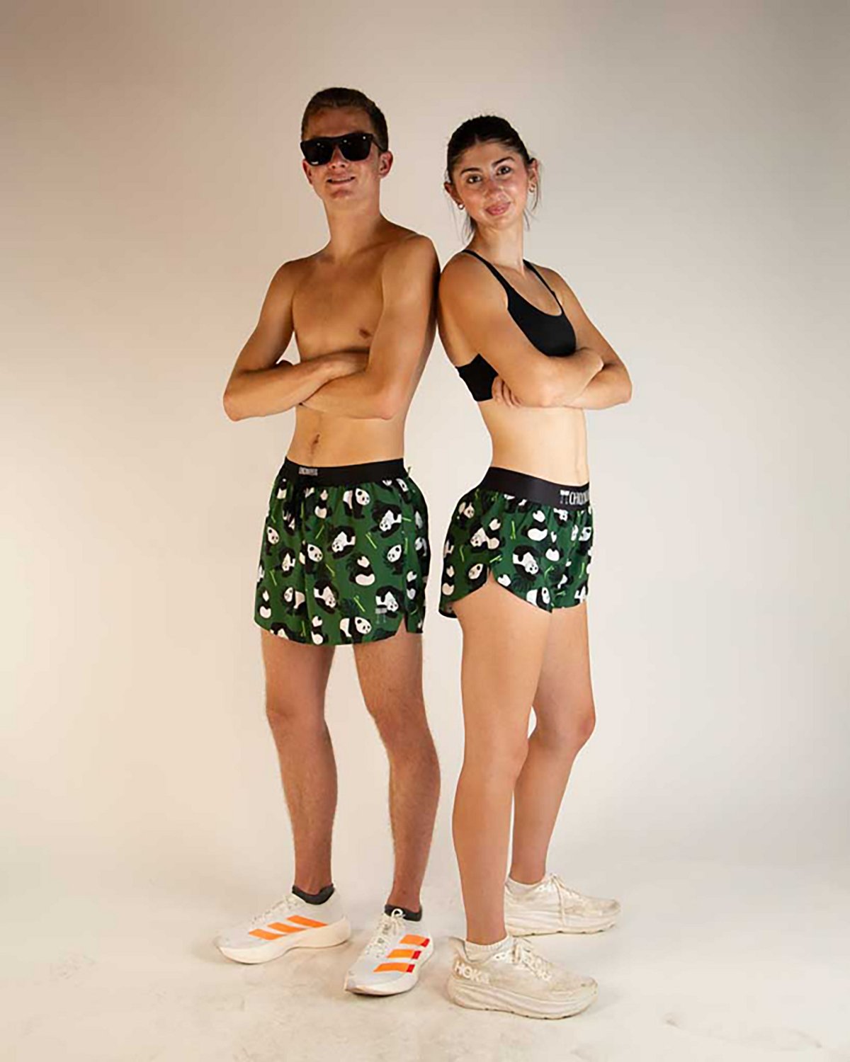 ChicknLegs Women's Pandas Split Shorts 1.5 In - view number 7