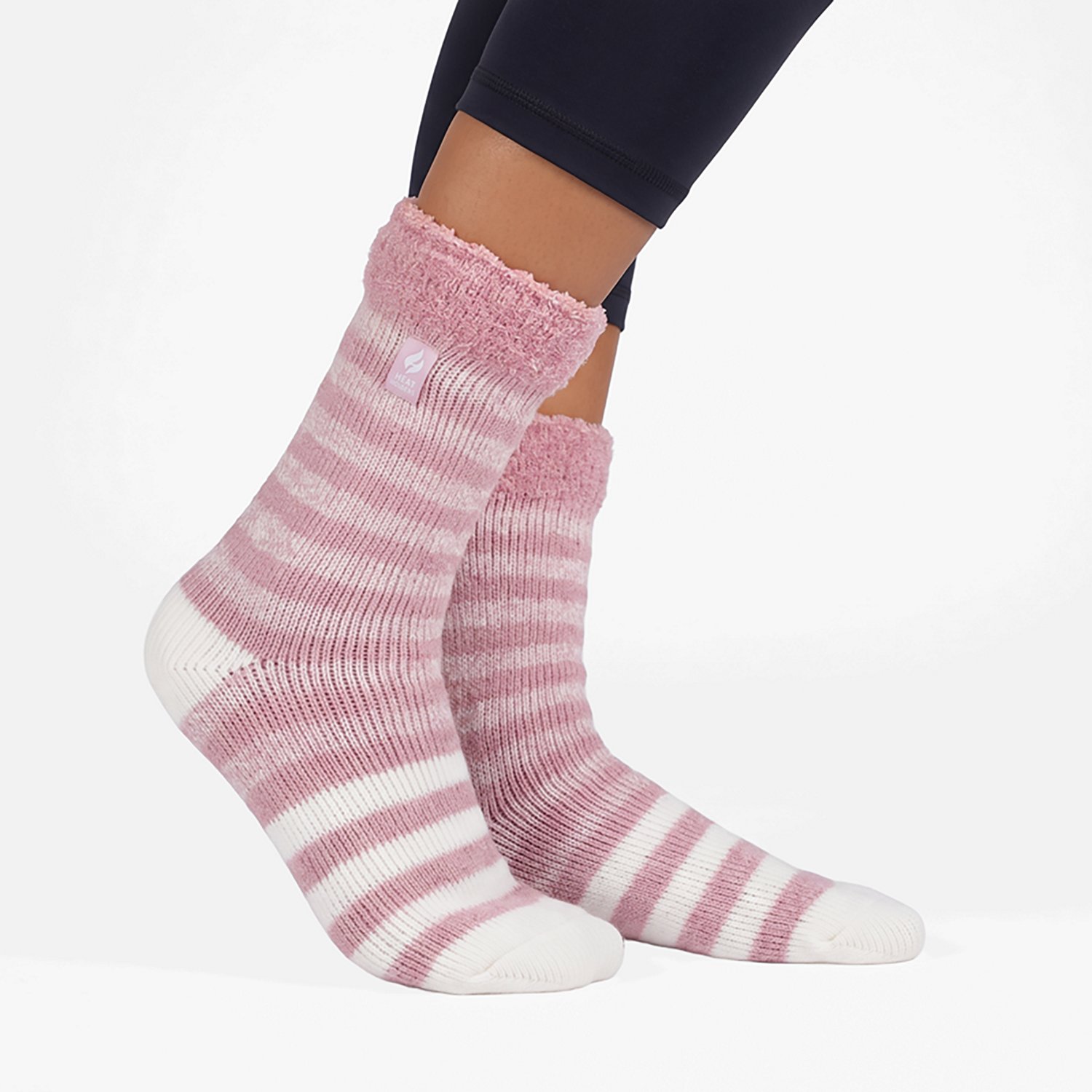 Heat Holders Women's Avery Original Thermal Stripe Crew Socks - view number 5
