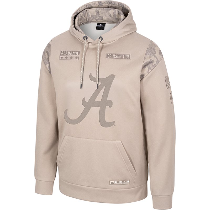 Colosseum Athletics Men's University of Alabama OHT Fort Bliss Poly Hoodie
