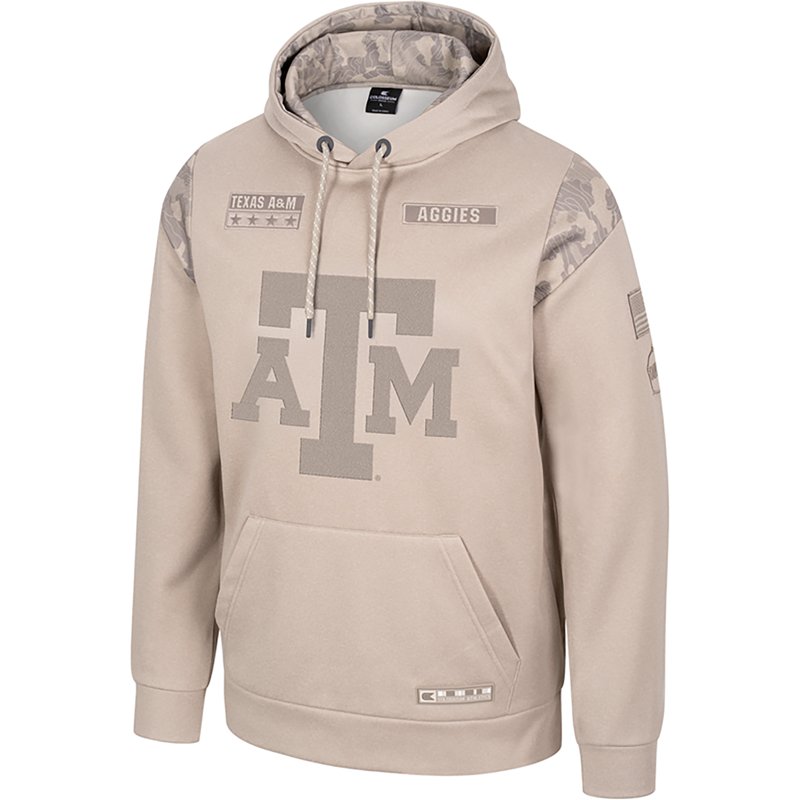 Colosseum Athletics Men's Texas A&M University OHT Fort Bliss Poly Hoodie