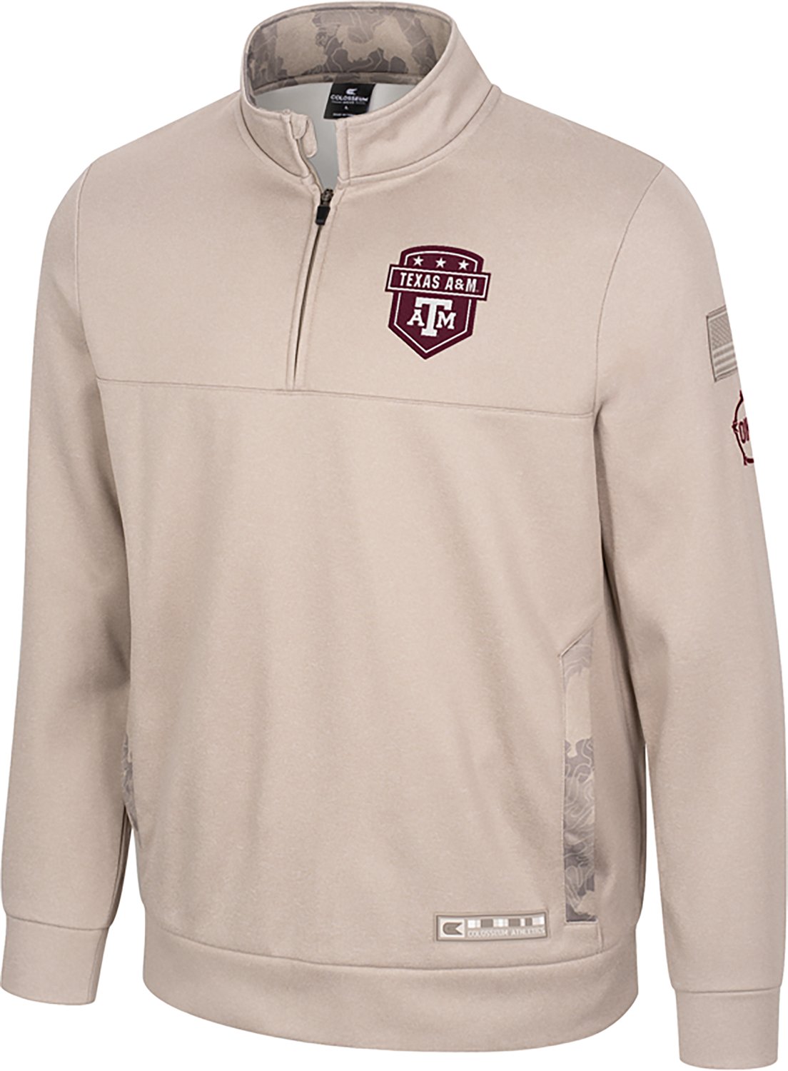 Colosseum Athletics Men's Texas A&M University OHT Norfolk 1/4 Zip