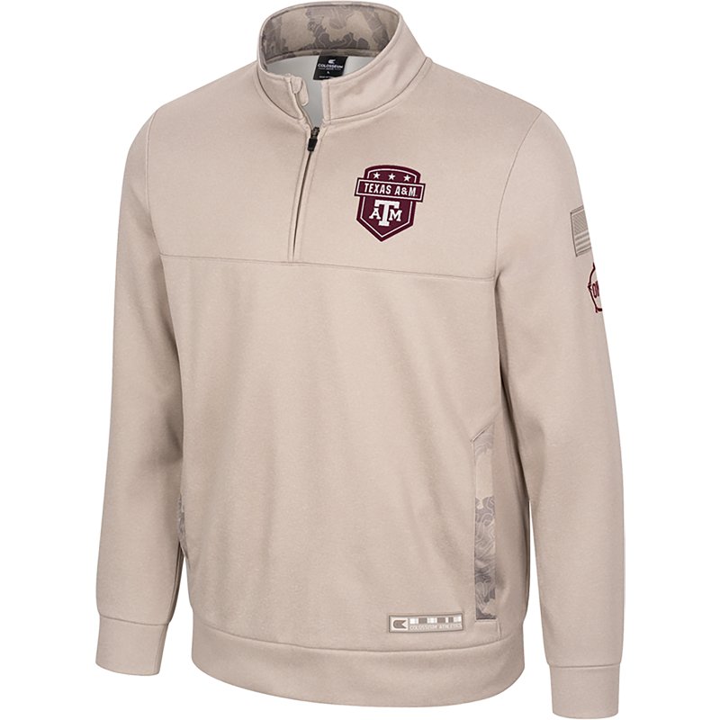 Colosseum Athletics Men's Texas A&M University OHT Norfolk 1/4 Zip