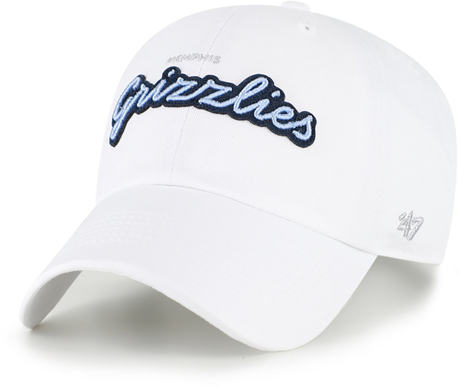 '47 Adult's Grizzlies Trendy Script Clean Up Cap