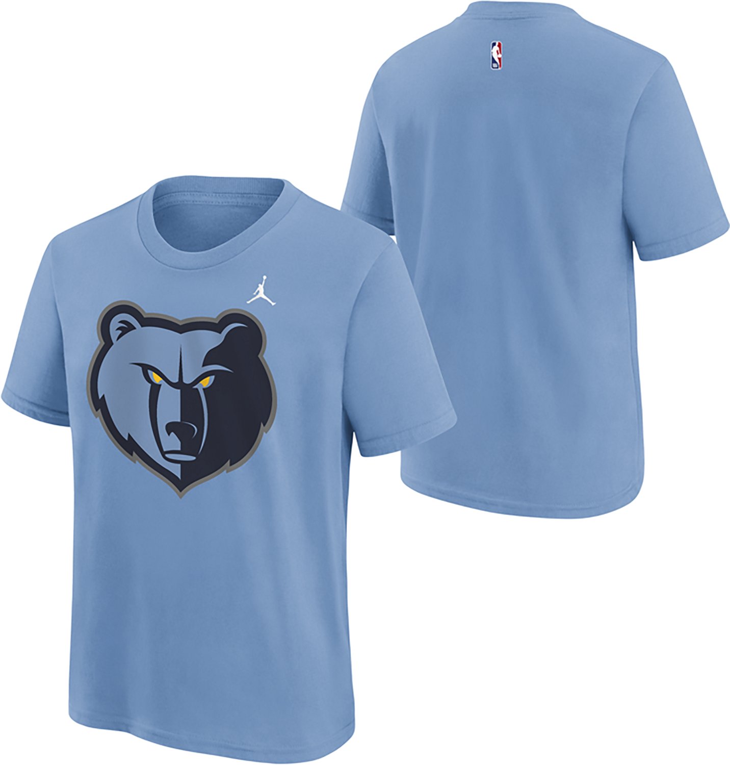 Jordan Kids' Memphis Grizzlies Statement Logo Graphic T-shirt - view number 3