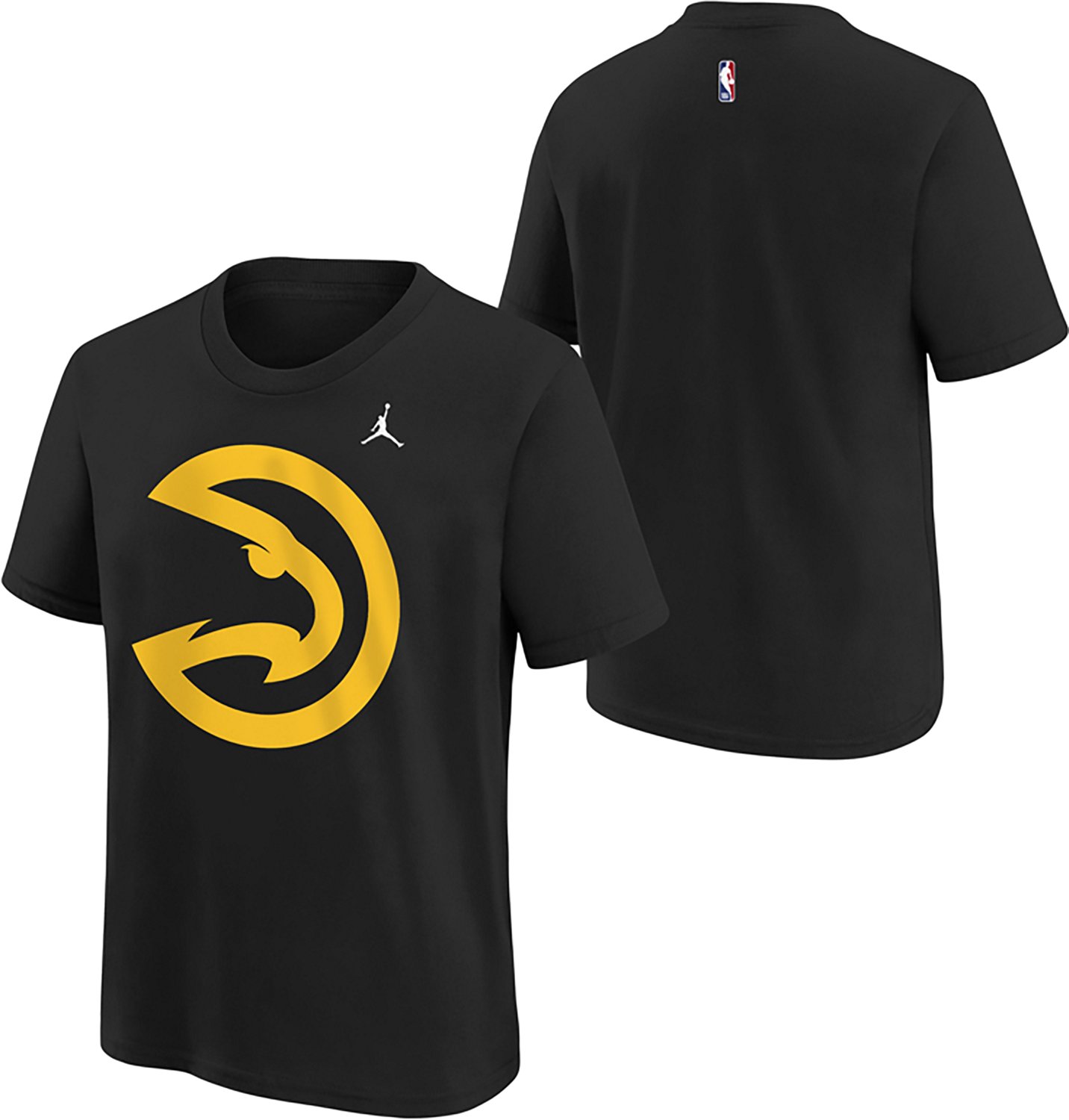 Jordan Boys' Atlanta Hawks Statement Logo Graphic T-shirt - view number 3