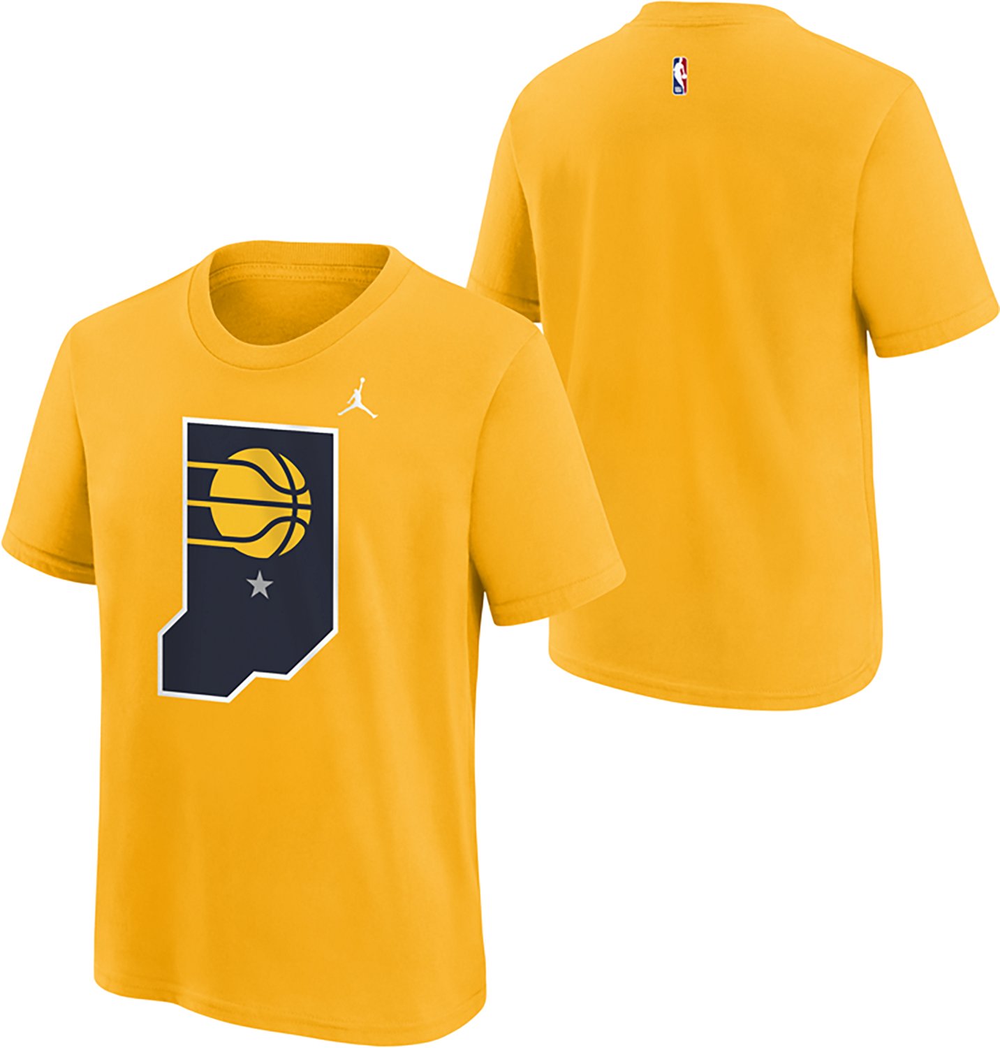 Jordan Kids' Indiana Pacers Statement Logo Graphic T-shirt - view number 3