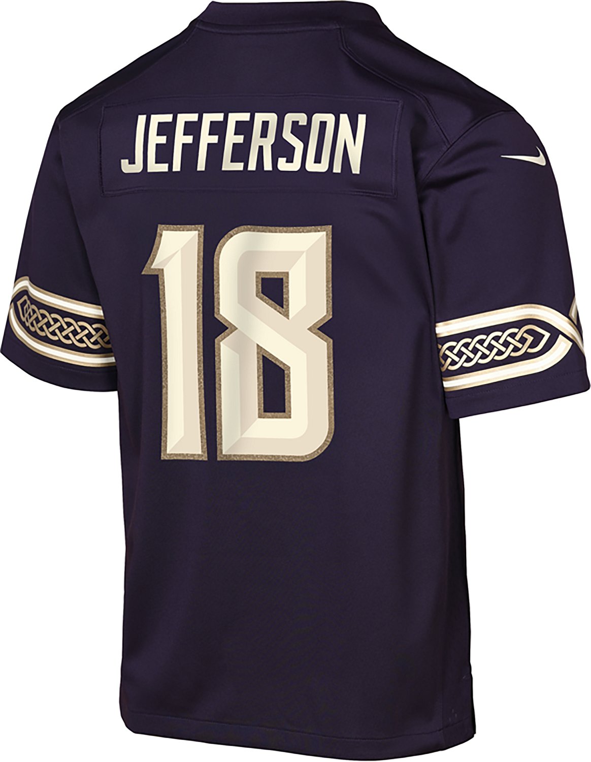 Nike Boys' Minnesota Vikings Justin Jefferson #18 Rivalry Jersey - view number 2