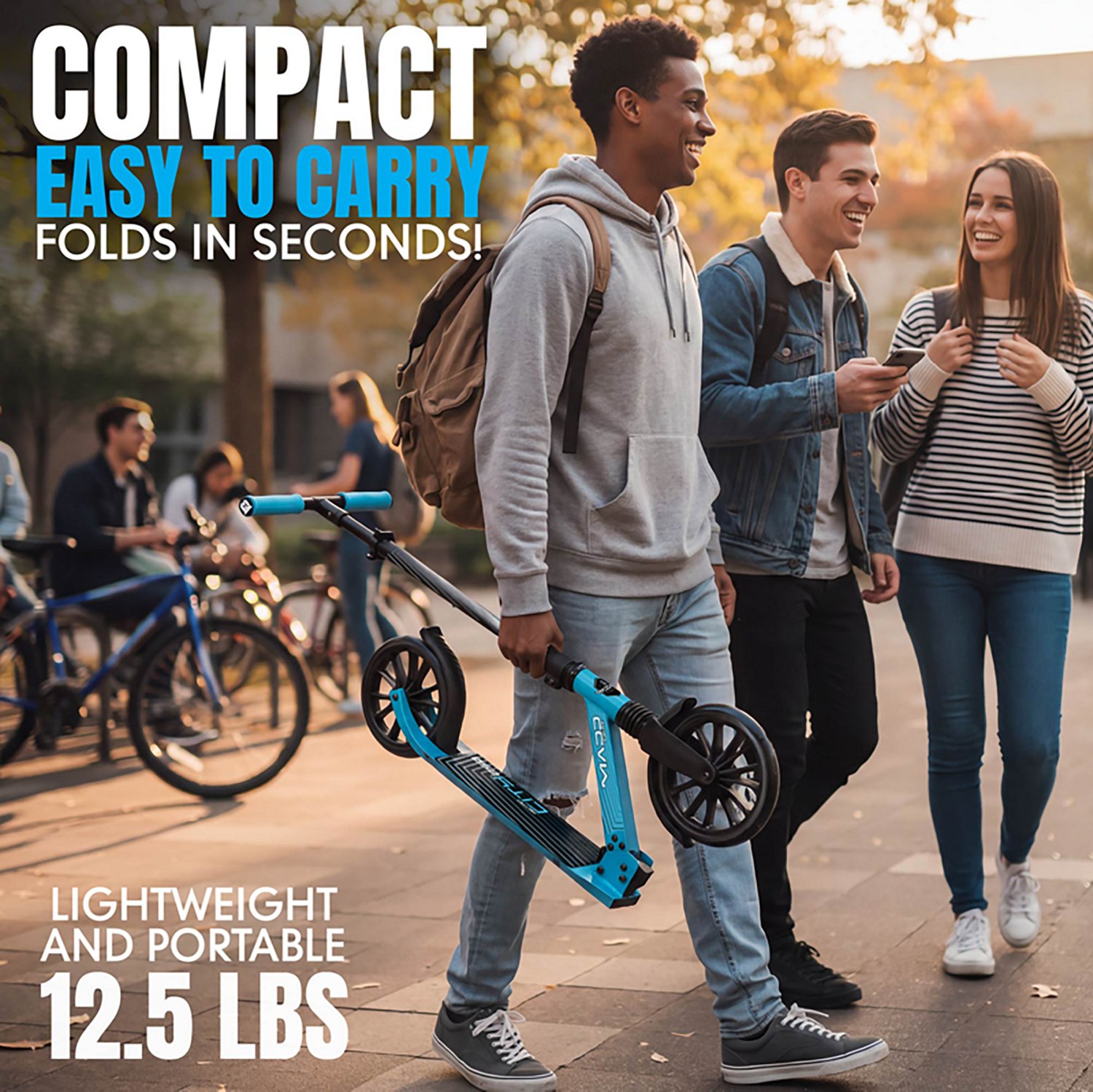 Madd Gear Metro City 250 Folding Kick Scooter - view number 4