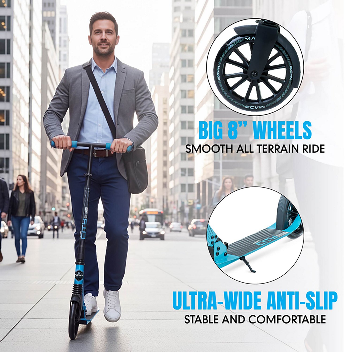 Madd Gear Metro City 250 Folding Kick Scooter - view number 5