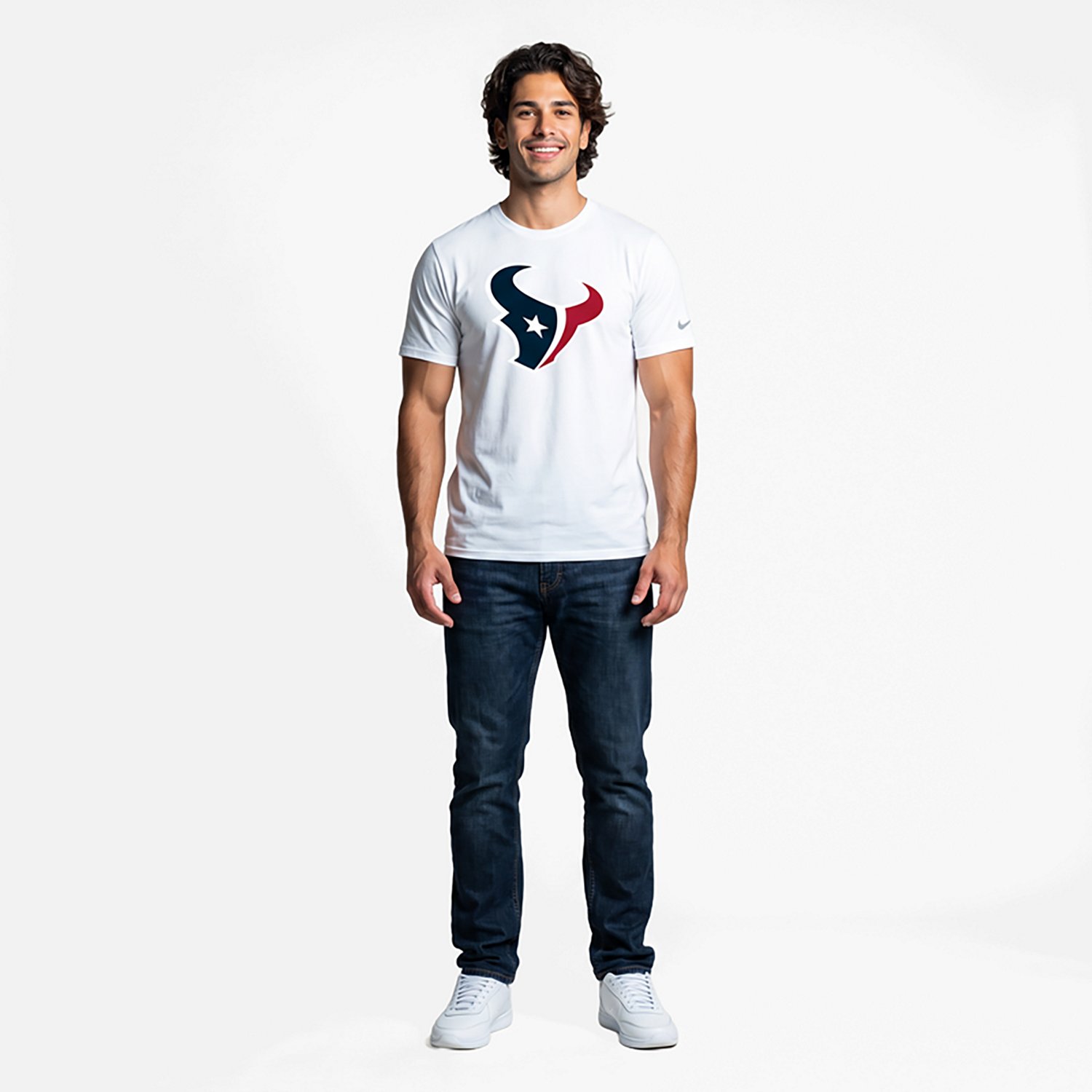 Nike Men's Houston Texans Essential Logo Graphic T-shirt